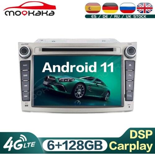 For Subaru Legacy Outback 2009 -2014 Android 11 6G+128GB Car Multimedia Player GPS Navigation Audio Stereo Head Unit Carplay DSP