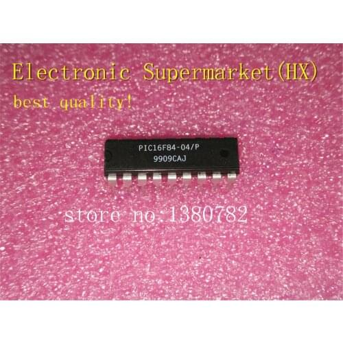 Free Shipping 10pcs/lots PIC16F84-04/P PIC16F84 DIP-18 New original IC In stock