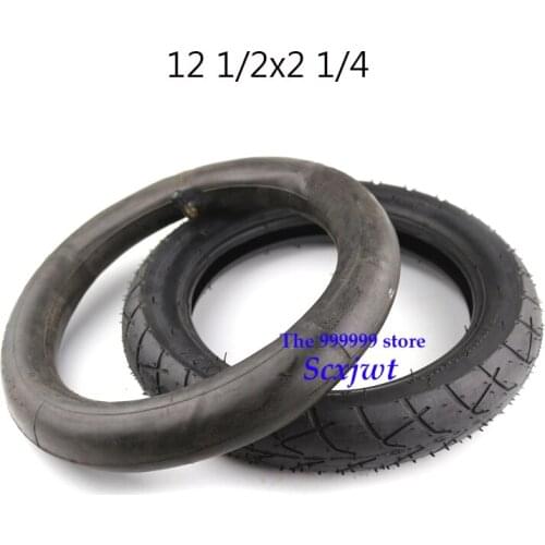 Free shipping 12 1/2 X 2 1/4 Tire and inner tyre fits Many Gas Electric Scooters and e-Bike