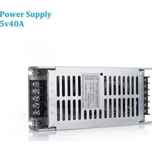 5v40A Power Supply AC220V Led Display Video Wall Panel 200W Power Adapter For All Types LED Panels P4 P5 P6 P8 P10