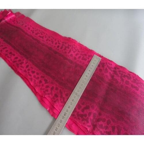 Large size red oil wax skin grain genuine sand snake skin nature leather whole piece craft material for wallet handbag diy