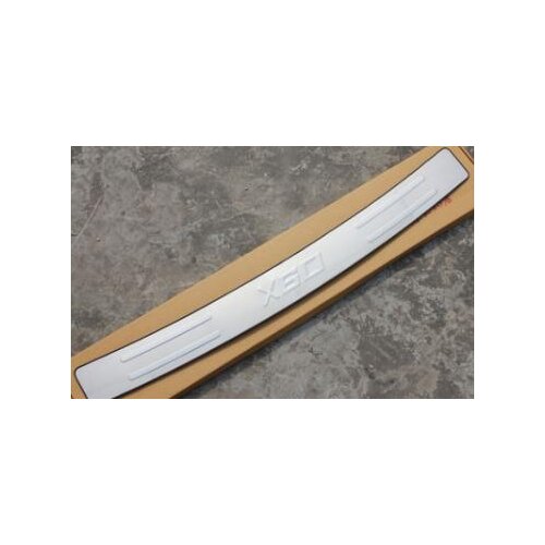 Rearguards trunk pedal stainless steel decoration strip after the bar Layers x60 refires For Lifan x60