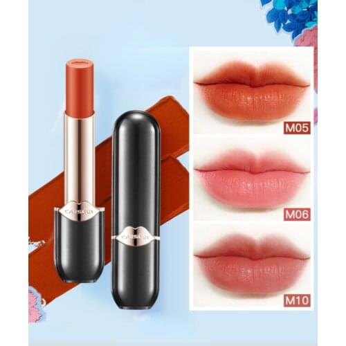 GY CARSLAN Lipstick Big Brand Gift Set Female Student Cheap Niche Peach Milk Tea Color Cameo Brown Summer