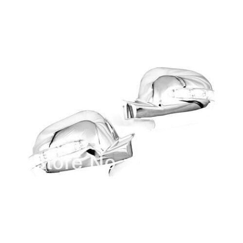 Chrome Side Mirror Cover with LED Side Blinker For W163 ML Class