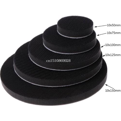 Soft Sponge Interface Pad for Sanding Pads Hook and Loop Sanding Discs for Uneven Surface Polishing Power Tools Accessories