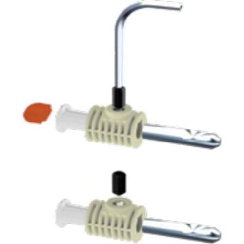 WALLHUNG WC FIXING SET TO FIX THE WALLHUNG WC & BIDET FROM THE SEAT COVER HOLES
