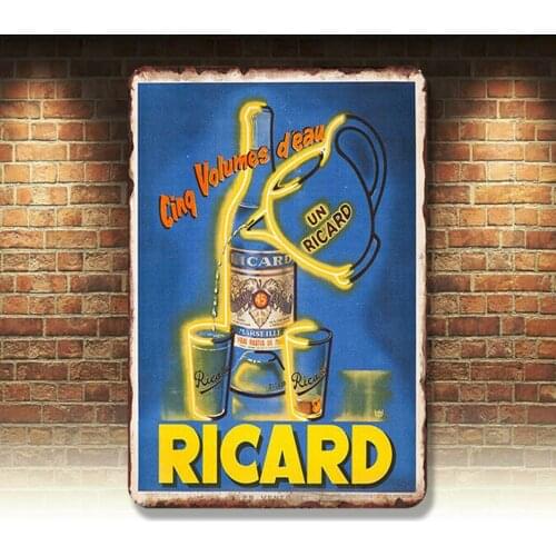 Retro Poster Vintage Metal Tin Sign Garage Plates Pub Wall Customization Decor