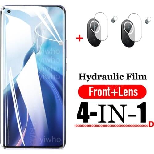 Mi-11 Hydrogel Film for Mi11 Xiaomi 11 Camera Glass Mi11 Protective Screen Protector Mi 11 Safety Temperd soft Glas camera lens