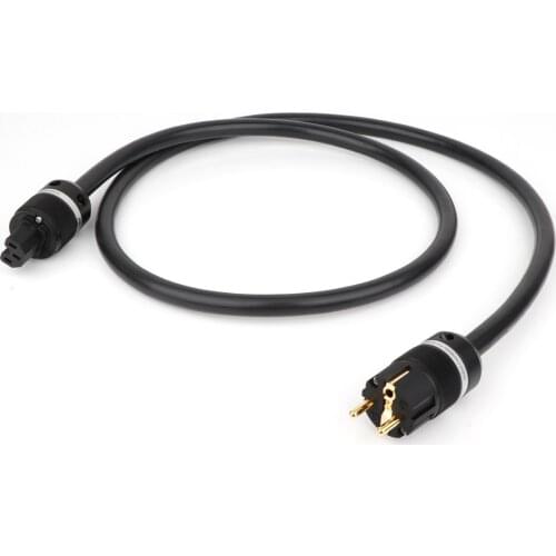 Monosaudio P901 Multiple Hi-OFC Copper Conductor European Power Cable,EU Version AC Supply wire , Audio Video Hifi Power Cord