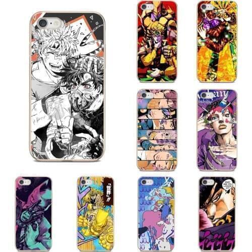 Soft Transparent Shell Covers Anime JoJos Bizarre Adventure For Motorola Moto C E4 E5 G5S G6 Plus G G2 X4 Z2 Z3 Play