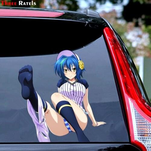 Three Ratels FC837 High School DxD Xenovia Quarta Render Car Windshield Sticker Notebook Decal
