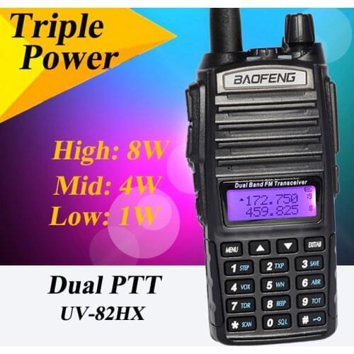 Baofeng UV-82 8W UV-82HX Powerful Baofeng GT-3 Walkie Talkies Sister Portable Radio Walk Talk Baofeng 82 UV82 bf-a58 uv5r uv-6r