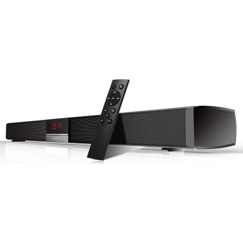 Home TV Theater Soundbar 40W Bluetooth 5.0 Speakers Wireless Sound Bar 3D Stereo Column Surround Subwoofers with Remote Control