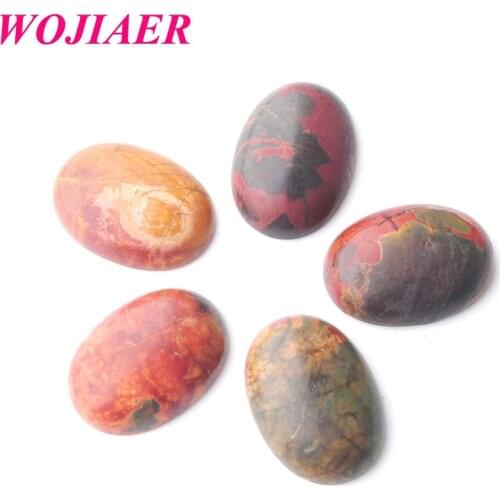 WOJIAER Oval Beads