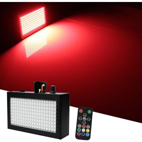 2021 180pcs LED RGB Mixed Flashing Strobe Remote Control Stage led Music Effect Wash Lights For Disco DJ Wedding Indoor Club