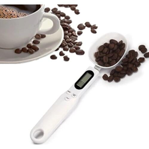500g/0.1g Portable LCD Digital Kitchen Scale Measuring Spoon Gram Electronic Spoon Weight Volumn Food Scale New High Quality