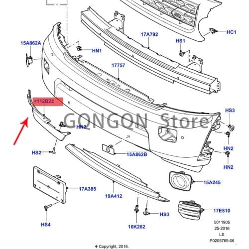 CAR is suitable for finding 4 lower skirts 2010-2021lan dro ve rdi sco ver y4 spoiler, bumper trim, fender trim, guard, anti-scr