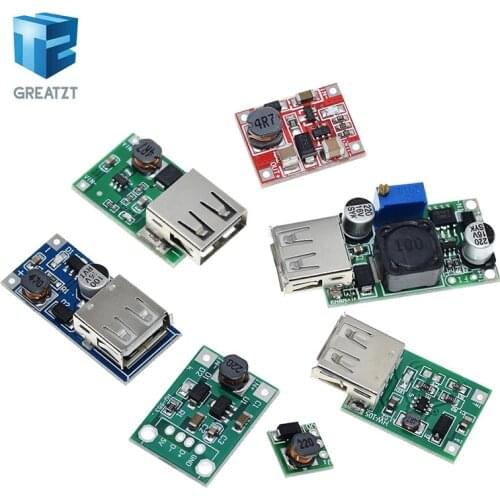 DC-DC Boost Module 0.9-5V To 5V 9V 480MA 600MA 1200MA 2000MA USB Output Voltage Step UP Lithium Battery Module For Phone Camera