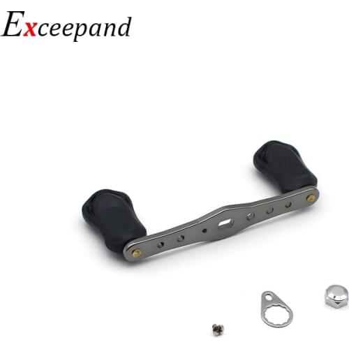 Exceepand Low Profile Baitcasting Reel Handle Baitcaster Fishing Reel Grip for Abu Garcia Daiwa