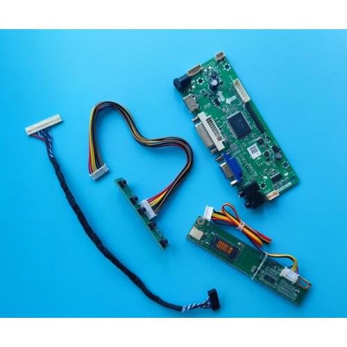Kit B156XW01 V0/V1/V2 VGA Signal Controller board DVI HDMI-compatible Screen 1 lamps LVDS 1366X768 30pin Display Panel 15.6"