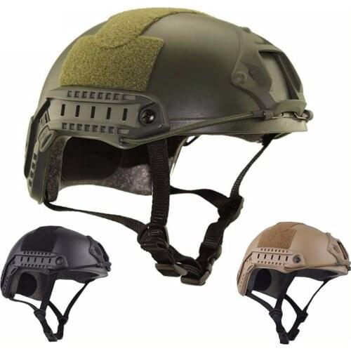 Lightweight Tactical Helmet Protective Paintball Wargame Helmet Army Airsoft Helmet High Quality FAST Helmet with Protective