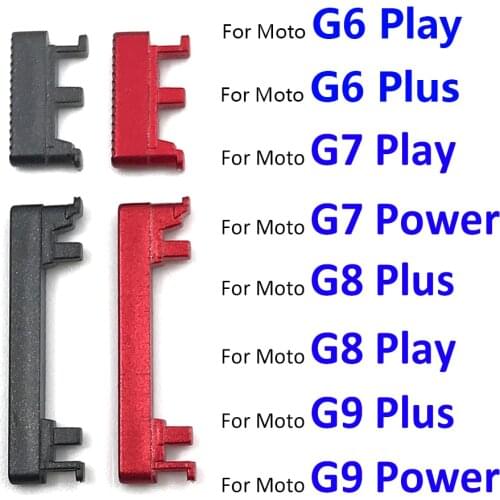 New Power Volume Button For Motorola Moto G9 G7 Power G8 Plus Play / G8 power Lite Side Button Switch Key