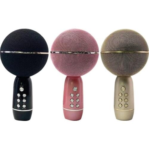 Handheld Omnidirectional Mic Wireless Bluetooth 5.0 Microphone for Skype Chatting, Interview