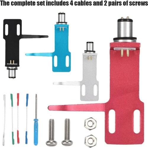 Turntable Phonograph Player Headstock Holder Phono Cartridge Headshell Record (4colors available)