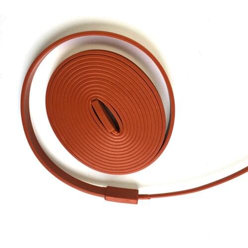 Air Conditioning Compressor Heating Belt Crankcase Heater Turbine Heating Strip Silicone Rubber Pipe Power Heated Belt