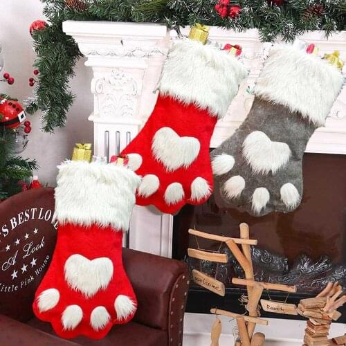 Christmas Tree Hanging Ornaments Xmas Decoration Pendant & Drop Ornaments Christmas Decor Accessories Stockings Kids Gift Holder