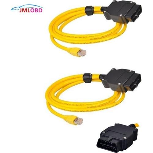Top Rated ESYS DATA Cable For ENET OBD OBDII Diagnostic Interface E-SYS Icom Coding for BW F series Enet Cable without CD