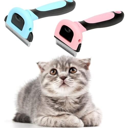Pet Dog Cat Hair Removal Brush Comb Furmins Pet Brush Grooming Tool Hair Shedding Trimmer Comb for Cats Dogs Pet Products