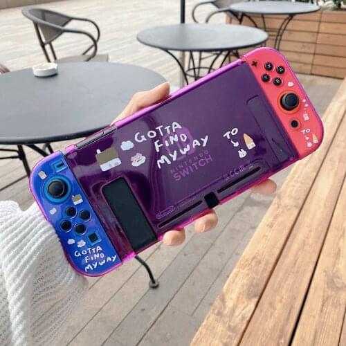 STARRY FOREST little house transparent soft protective case shell for nintendo switch for summer