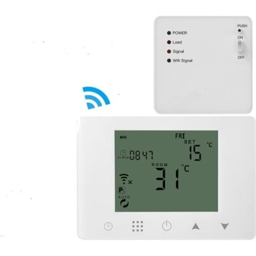 WiFi Smart Thermostat Wall-Hung Gas Boiler Water Electric Underfloor Heating Temperature Controller Work with Alexa Google Home