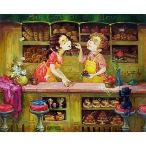 Картины девушек по номерам Yumeart China At AliExpress