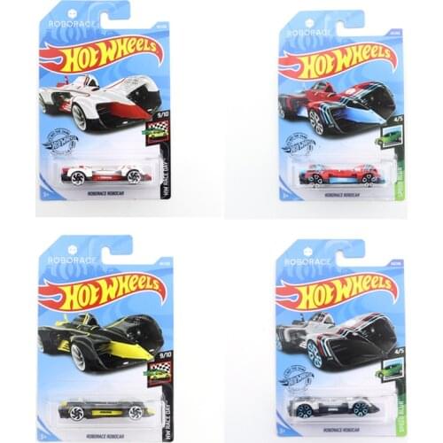 2019-161 ROBORACE ROBOCAR Original Hot Wheels Mini Alloy Coupe 1/64 Metal Diecast Model Car Kids Toys Gift