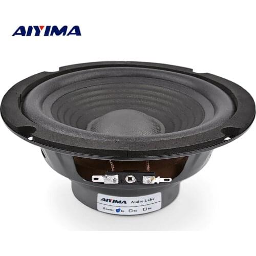 AIYIMA 1Pc 6.5 Inch Midrange Bass Speaker 4 Ohm 150W Audio Music Speakers Woofer LoudSpeaker For Home Theater Ses Sistemi