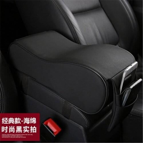 Car styling Interior PU armrest box armrest box heightening padfor for Hyundai for Hyundai ix3 i30 ACCENT Tucson Car accessories
