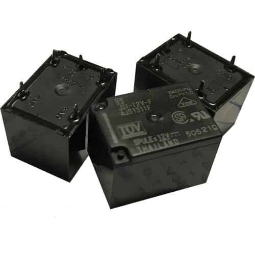 Free shipping 10PCS JS1-24V-F AJS1312F 5PINS 10A 24V Power Relay original New best quality