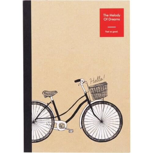 DL WB560-03 Notepad series A5|60 page soft copy 80/90 student diary suture book Stationery for office supplies students