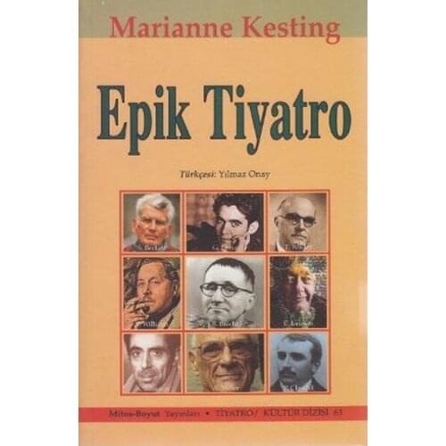 Epic Theater Marianne Kesting Mythos Size Publications Theater-Culture Sequence (TURKISH)
