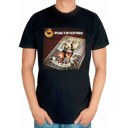 14 styles Harajuku POETS OF THE FALL Rock men women shirt punk death heavy Melodic metal Gothic tarot Streetwear Customize