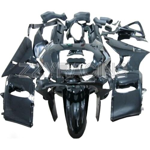 Injection Fairings Kits for Kawasaki ZZR-400 1993 - 2007 Year Complete ABS Plastic Motorbike Bodykit Black New Panels Kits