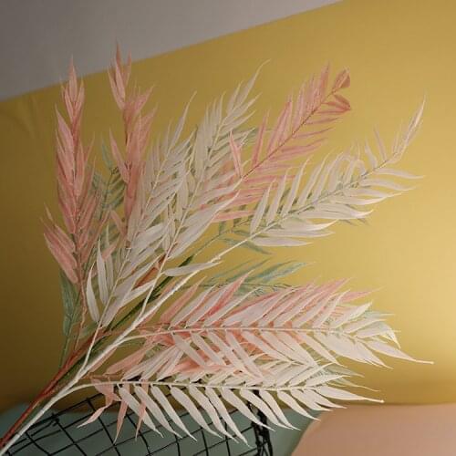 5Pcs/lot Artificial leaves Photography Prop Background home decoration accessories artificial plants Christmas party supplies