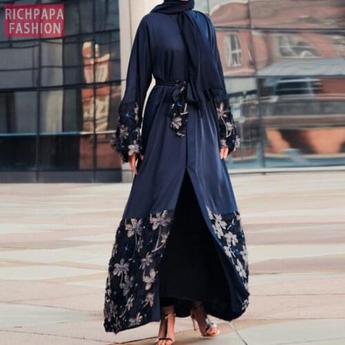 Kaftan Abaya Kimono Dubai Robe Hijab Muslim Dress Abayas For Women Jilbab Caftan Marocain Elbise Giyim Ramadan Islamic Clothing