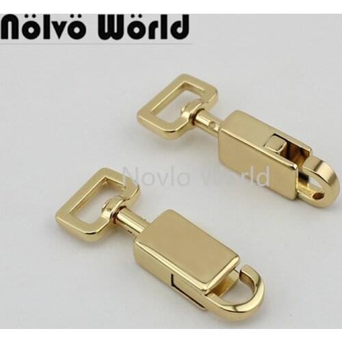 10-30pcs square shape Keyfob clasp metal hook,Lobster Clasps Accessories For Handbags Bags' Long Strap belts hooks