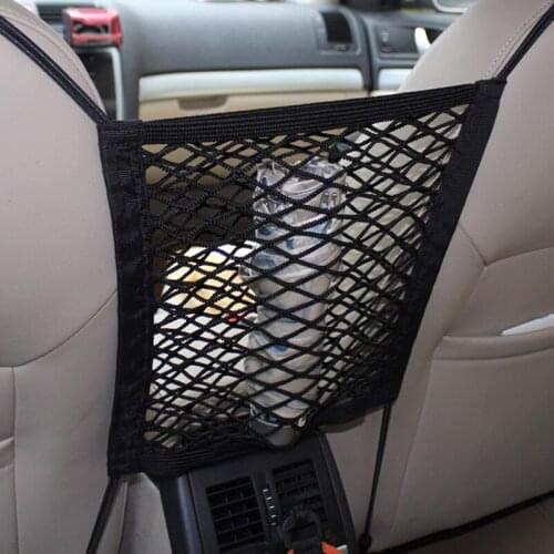 28x25cm universal car seat back storage mesh net bag for Opel Astra VAUXHALL MOKKA Zafira Insignia Vectra Antara