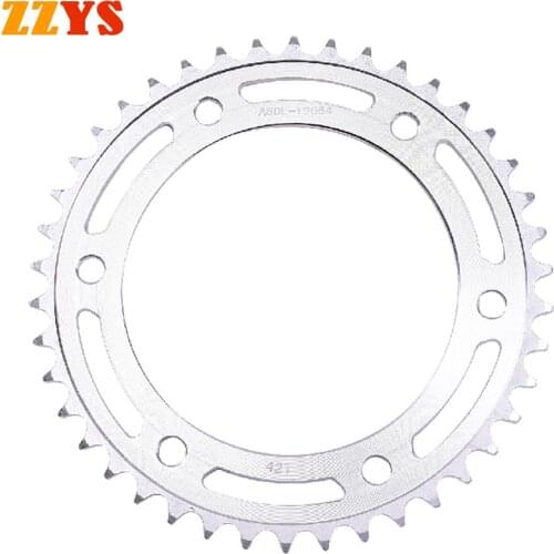 525 42T 42 Tooth Motorcycle Rear Sprocket Gear Wheel For BMW F700GS F800GS Adventure Triple Black Trophy F800 F700 F 700 800 GS