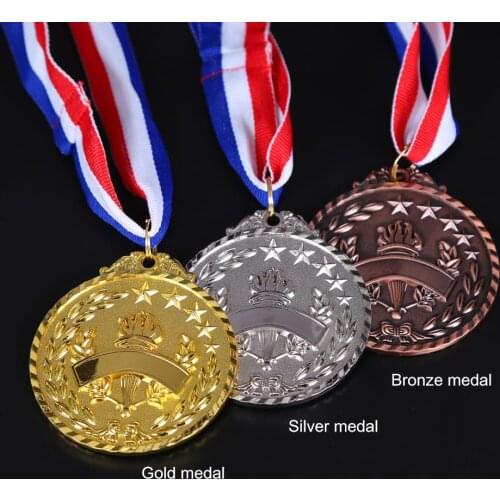 Gold Silver Bronze Award Children Medal Winner Reward Badge Kids Game Prize Kids Children Winners Medals Sports Day Party