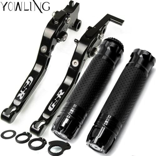 Motorcycle Accessories Brake Clutch Levers Handlebar grip Handle Hand Grips For SUZUKI GSR600 GSR750 2006-2011 GSR400 2008-2012